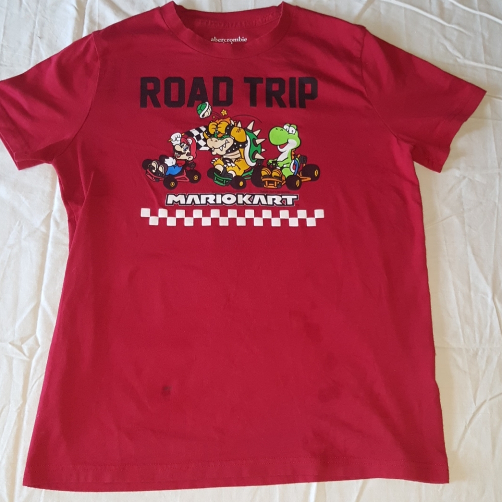 Mario Kart kids shirt Abercrombie kids.